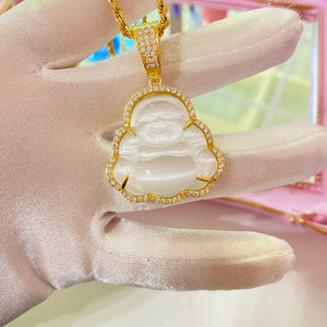Classic Jade Buddha (Gold)